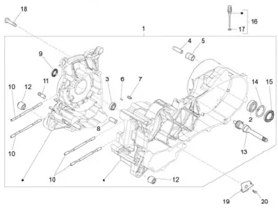 Engine casing
