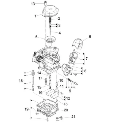 Carburettor parts