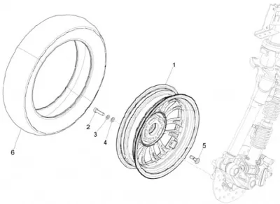 Front wheel