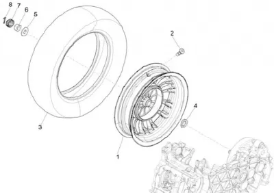 Rear wheel