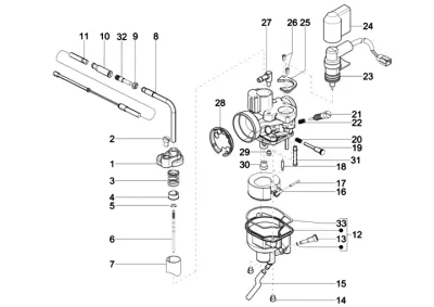 Carburettor parts