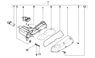 Air intake filter