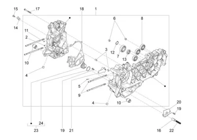 Engine casing
