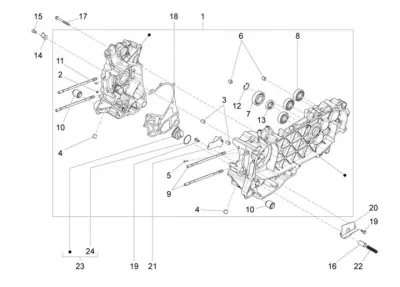 Engine casing