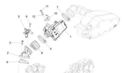 Throttle housing
