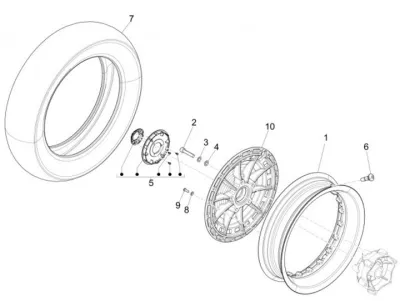 Front wheel