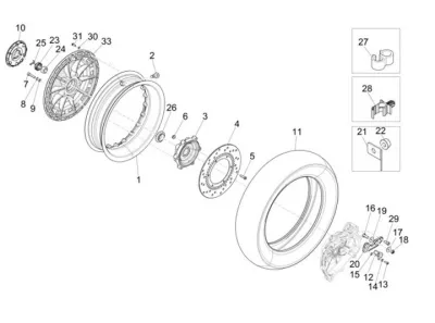 Rear wheel