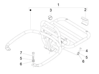 Rear rack