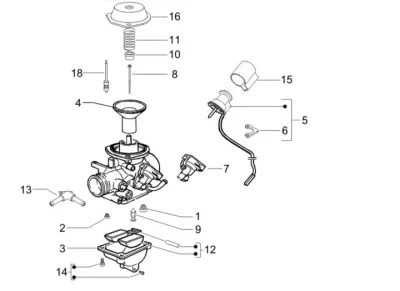Carburettor parts