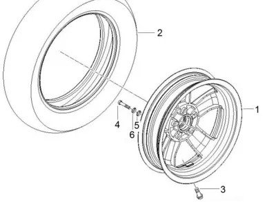 Front wheel