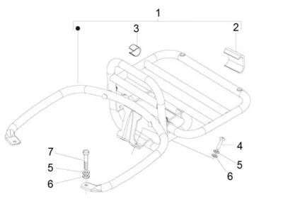 Rear rack