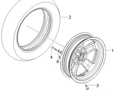 Front wheel