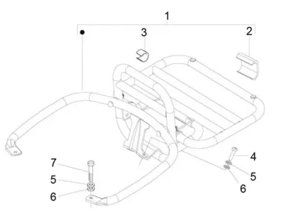 Rear rack