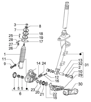 Setang - Set Bearing Setang