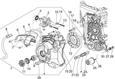 Air Pump - Oil Filter