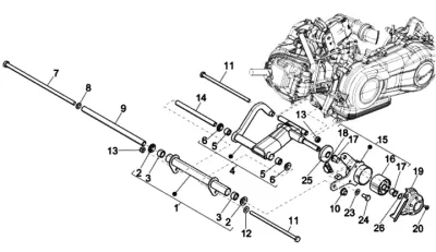 Braccio oscillante