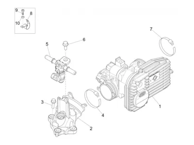 Throttle housing