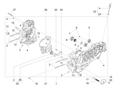 Engine casing