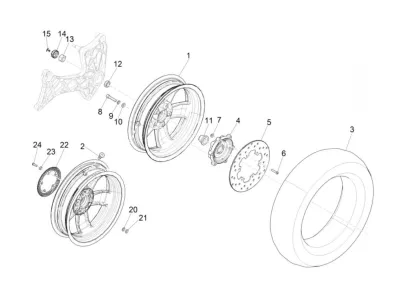 Rear wheel