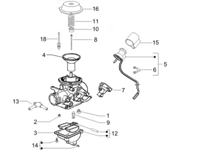 Carburettor parts