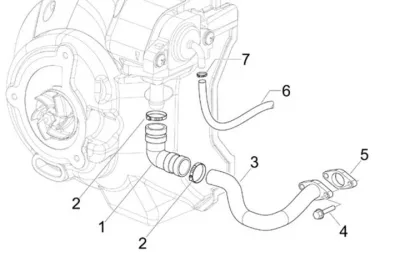 Secondary air housing