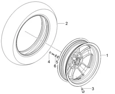 Front wheel