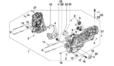 Engine casing