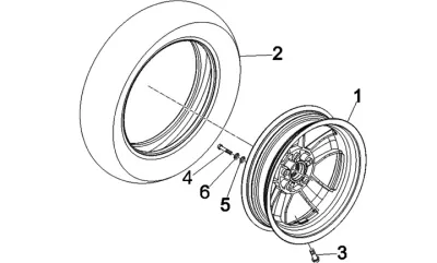 Front wheel