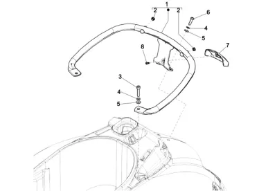 Rear rack