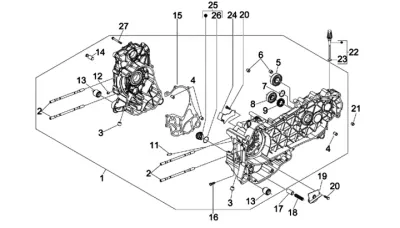 Engine casing