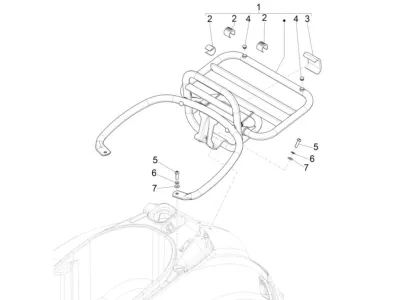 Rear rack