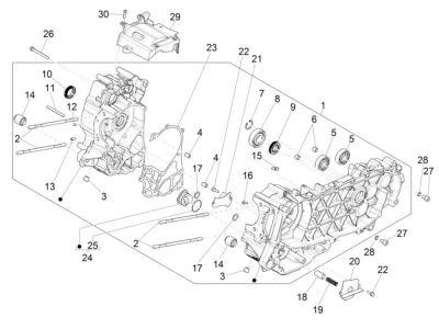 Engine casing