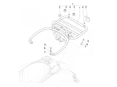 Rear rack