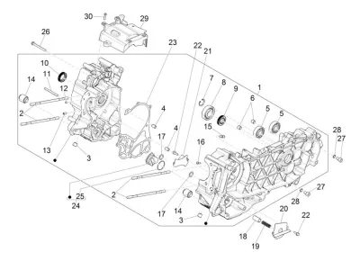 Engine casing