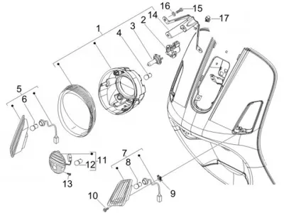 Headlight - indicator