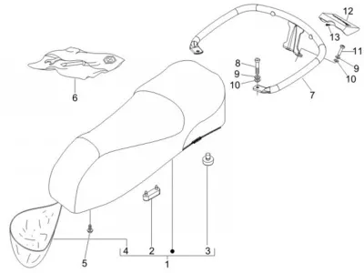 Seat - rack