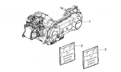 Engine - gasket set engine