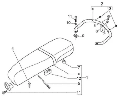 Seat - rack