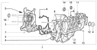 Engine casing