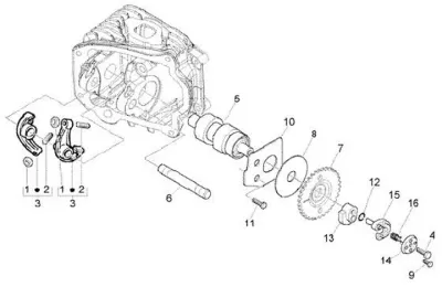 Rocker arm - camshaft
