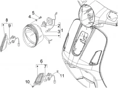 Headlight - indicator