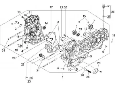 Engine casing