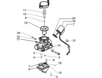 Carburettor parts