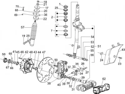 Fork - steering set