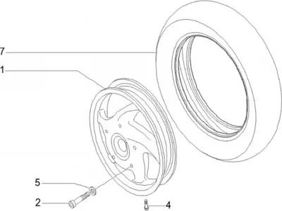 Front wheel