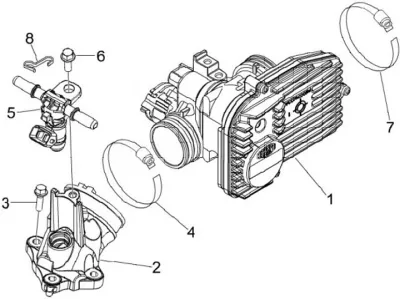 Throttle housing