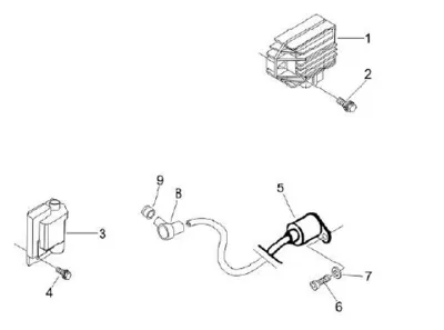 Regulator - ignition coil
