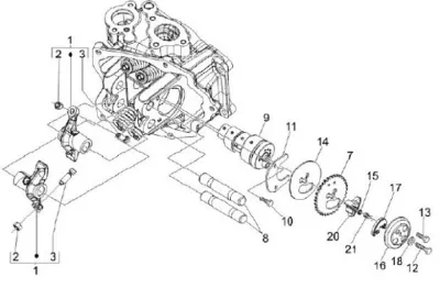 Rocker arm - camshaft
