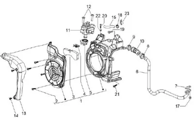 Secondary air filter