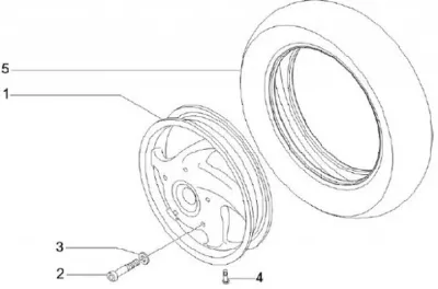 Front wheel